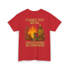 Flames Test Metal – Courage Firefighter Tee